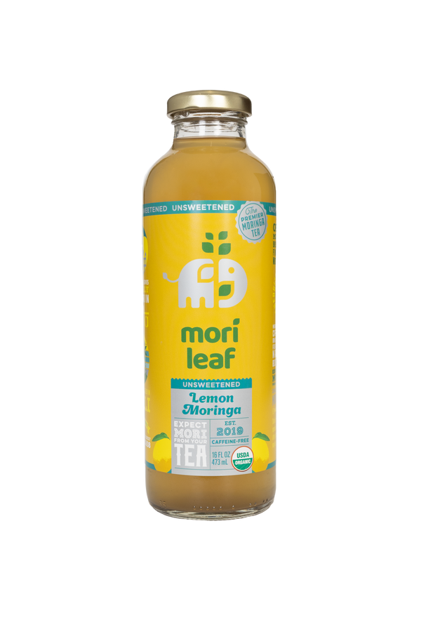 Unsweetened Lemon Moringa Tea - 6 Pack